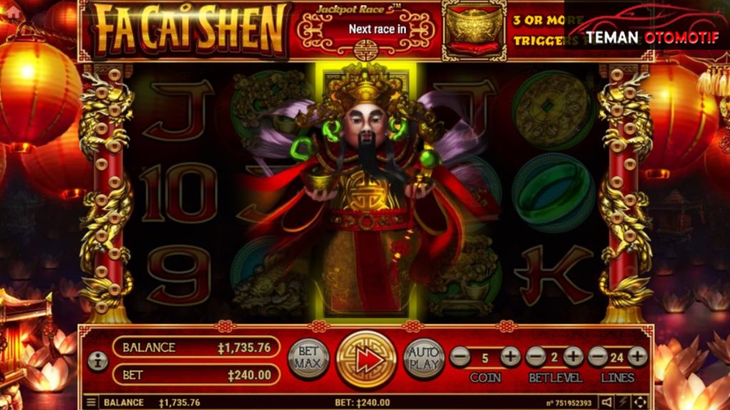 Fa Cai Shen: Permainan Slot yang Menggoda Jackpot