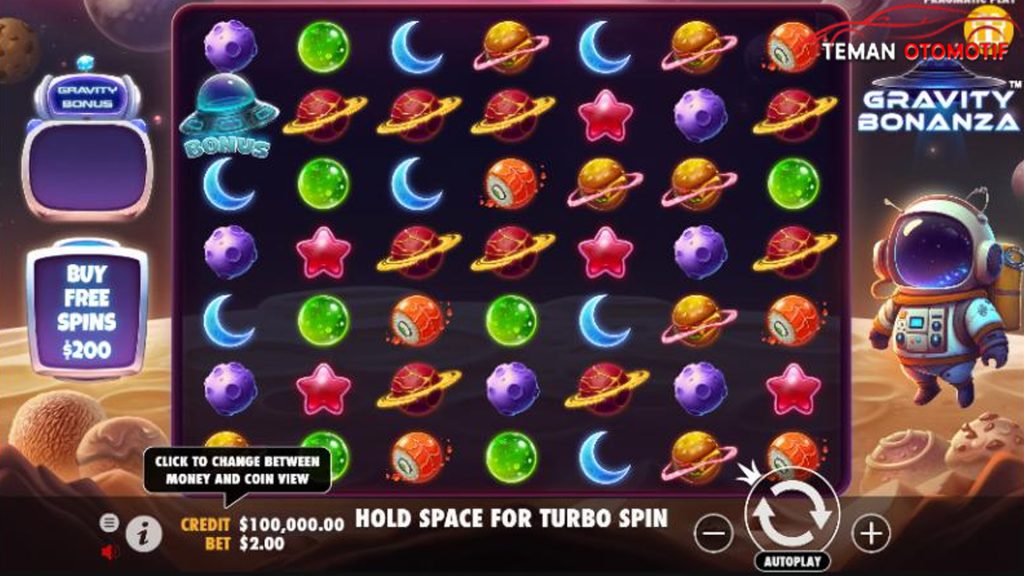 RUBY8000 Bikin Penasaran, Game Gravity Bonanza yang Beda
