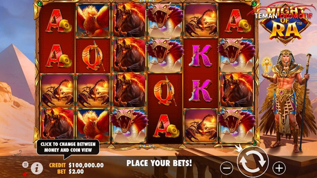 Slot Might of Ra Bangkitkan Kekuatan Sang Dewa Mesir!