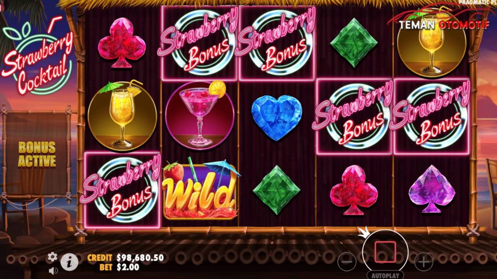 Strawberry Cocktail dan Rtp8000 Kombinasi Jackpot Mantap!