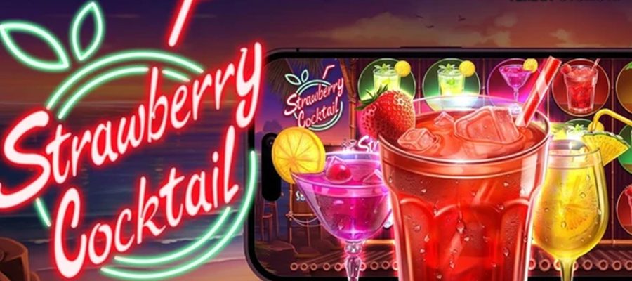 Strawberry Cocktail Ruby8000 Rasa Buah yang Beruntung!