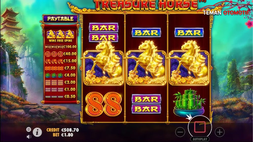Slot QRIS Cnnslot Angkat Game Seru Berjudul Treasure Horse!