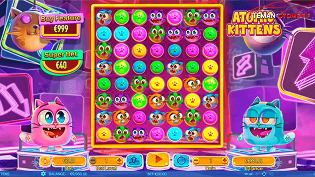 Cnnslot Atomic Kittens 3 Aksi Gila Kucing Berenergi