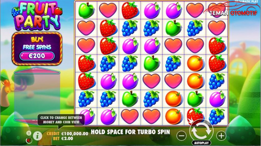 Cnnslot Evolusi Fitur Scatter Fruit Party dari Versi ke Versi