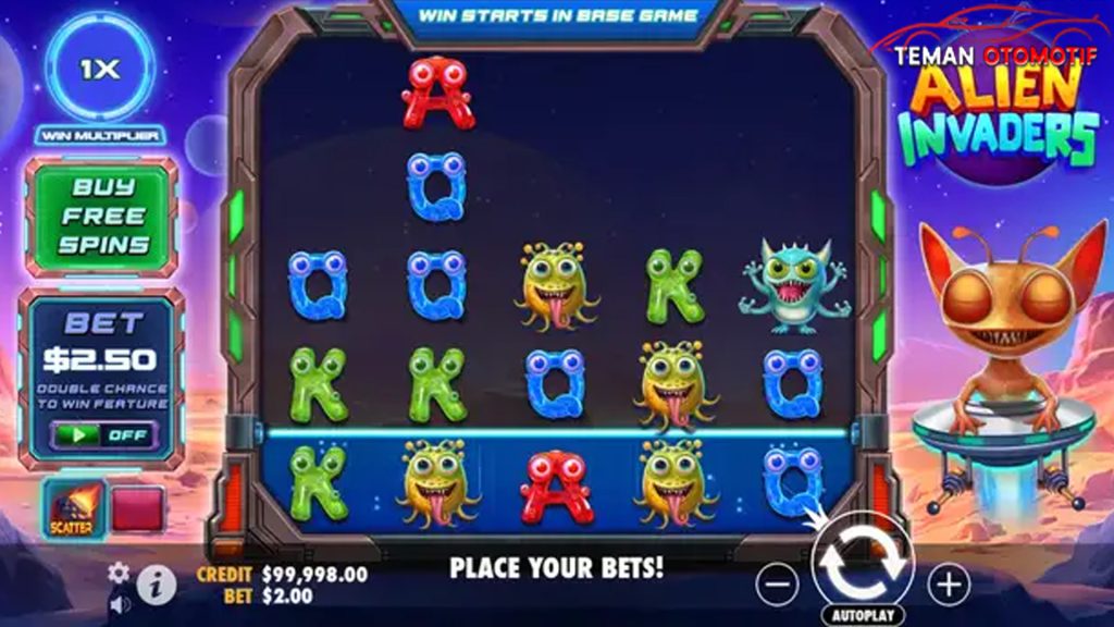 Cnnslot Alien Invaders 100 Serbuan Alien dalam Dimensi Slot