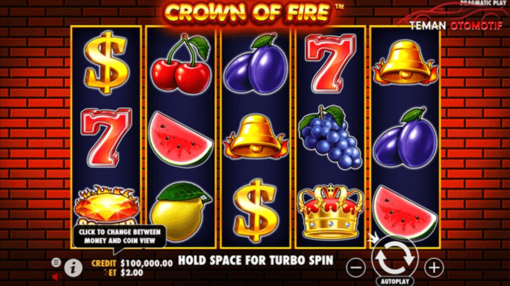 Ruby8000 Mahkota Api Bertahan Crown of Fire Mendidih