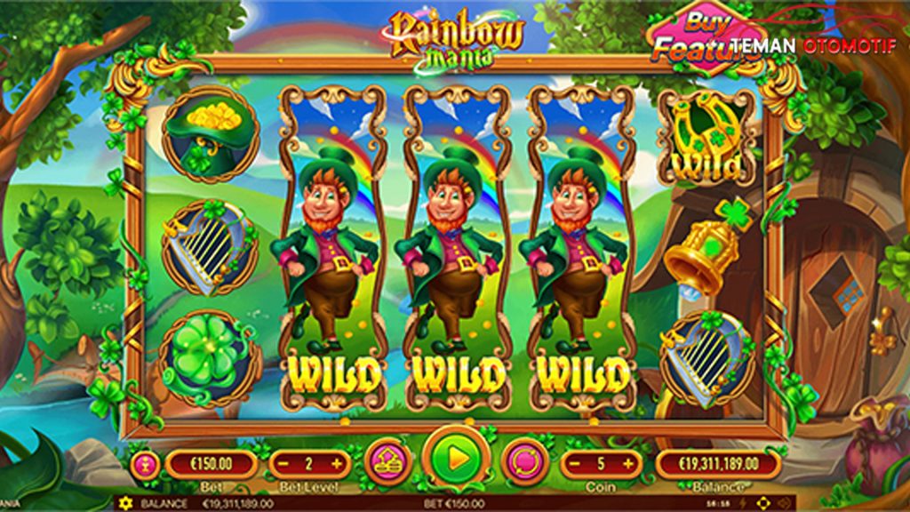 Game Rainbowmania Warna-Warni 4 Kemenangan Cnnslot