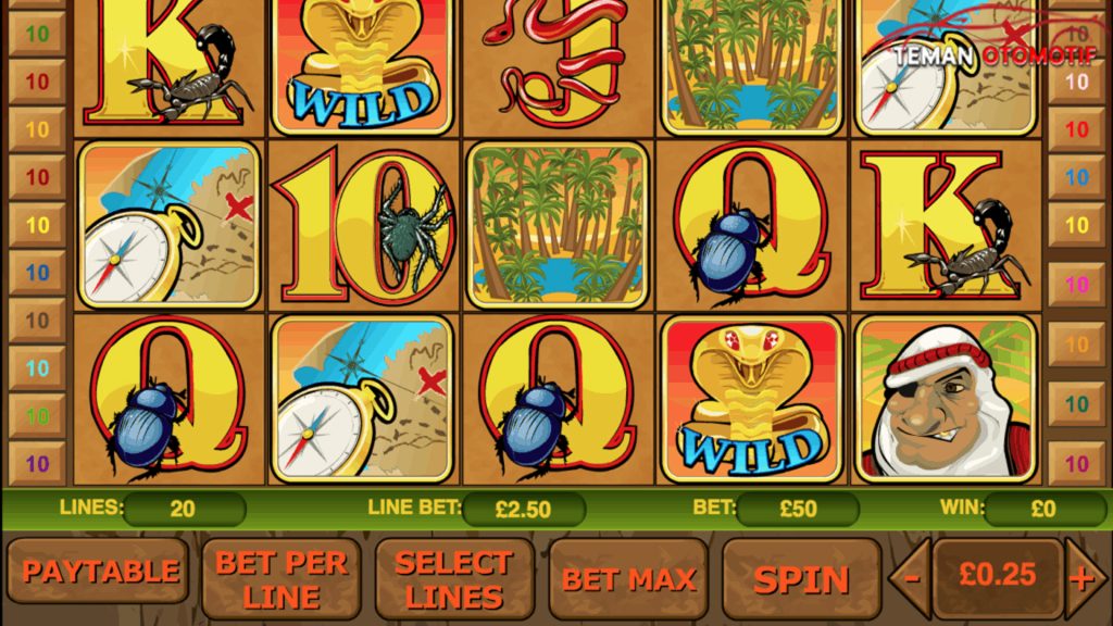Slot Desert Treasure Rtp8000 dan Jejak Cantik Arab