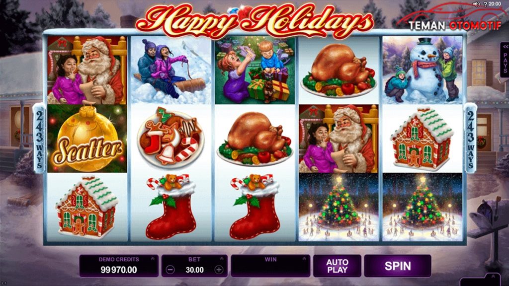 Happy Holidays Buka Kado Sinterklas di Rtp8000
