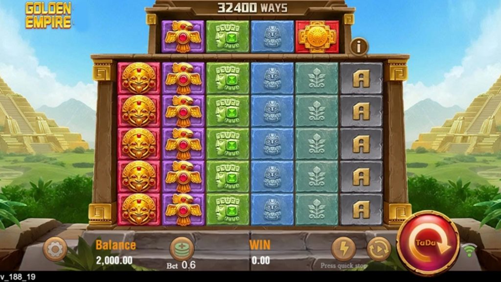 Golden Empire Tempat Rebutan Tahta Cerdas RTP8000!