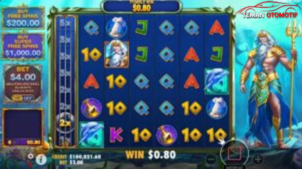 Poseidon Banjir Coin dari 1 Situs Slot Terbaru Anyar