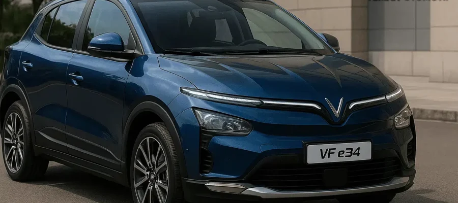 VinFast VF e34 SUV Listrik Bikin Semua Mata Tertuju