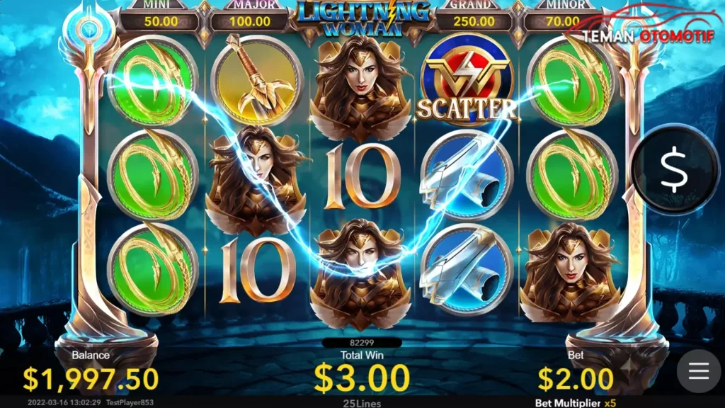 Lightning Woman Ametis Ungu 5 Malakit Malam