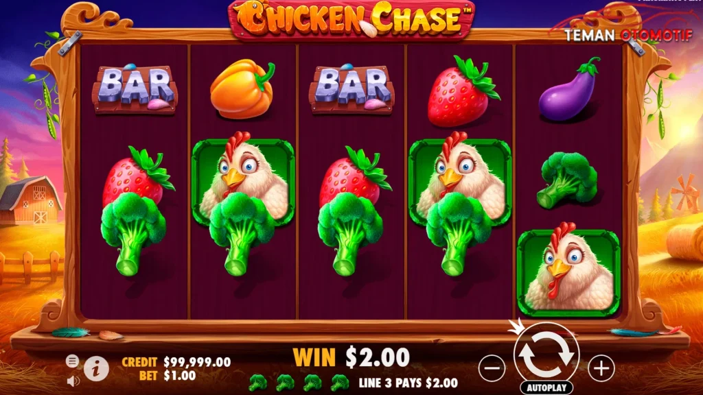 Chicken Chase: Edan! 4 Ayamnya Lincah Banget!