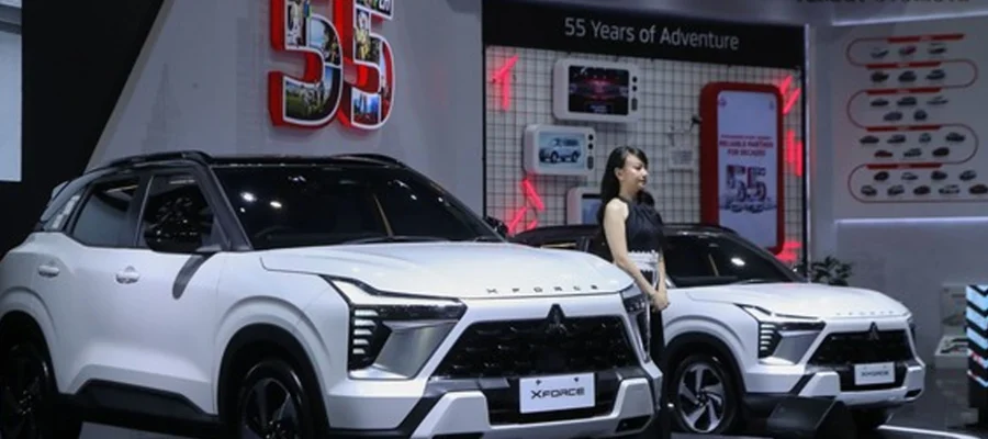 Hybrid Mitsubishi 4 Bocoran Xpander dan XForce Beredar!
