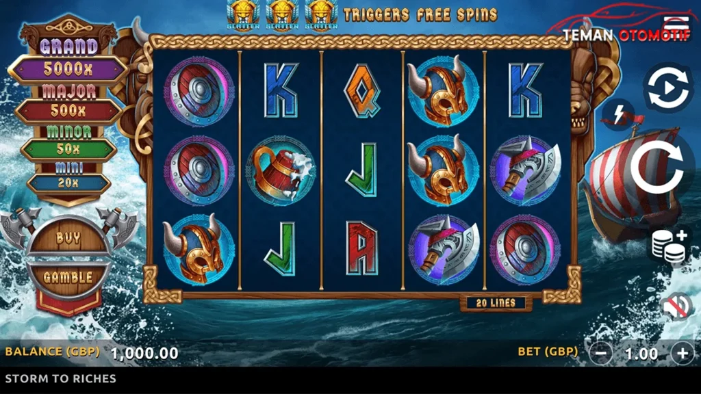 Storm To Riches Unik Abad Ini Bersemi di 6 Lobby