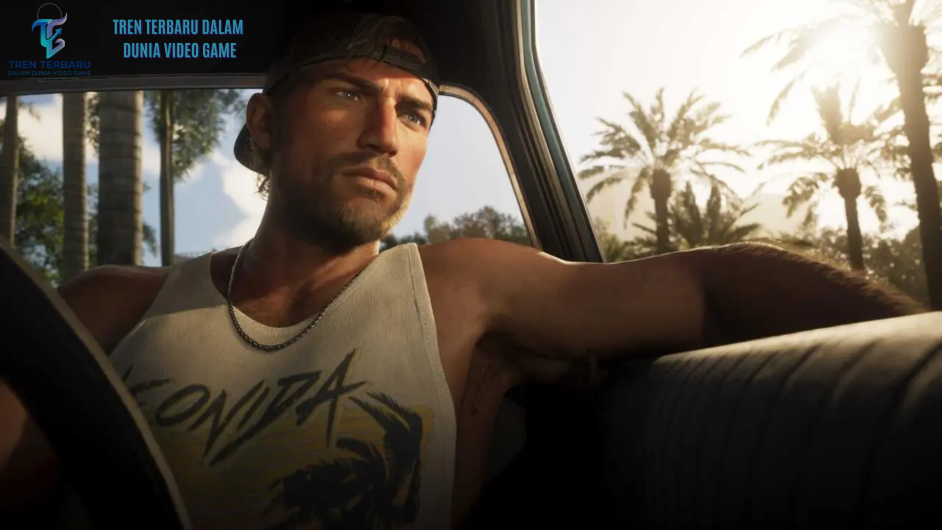 Pemandangan Leonida dalam GTA 6 pada materi resmi Rockstar Games